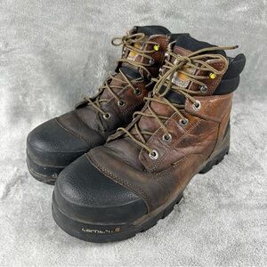 CARHARTT MENS GROUND FORCE WATERPROOF 6" COMPOSITE TOE WORK BOOT SIZE 9W
